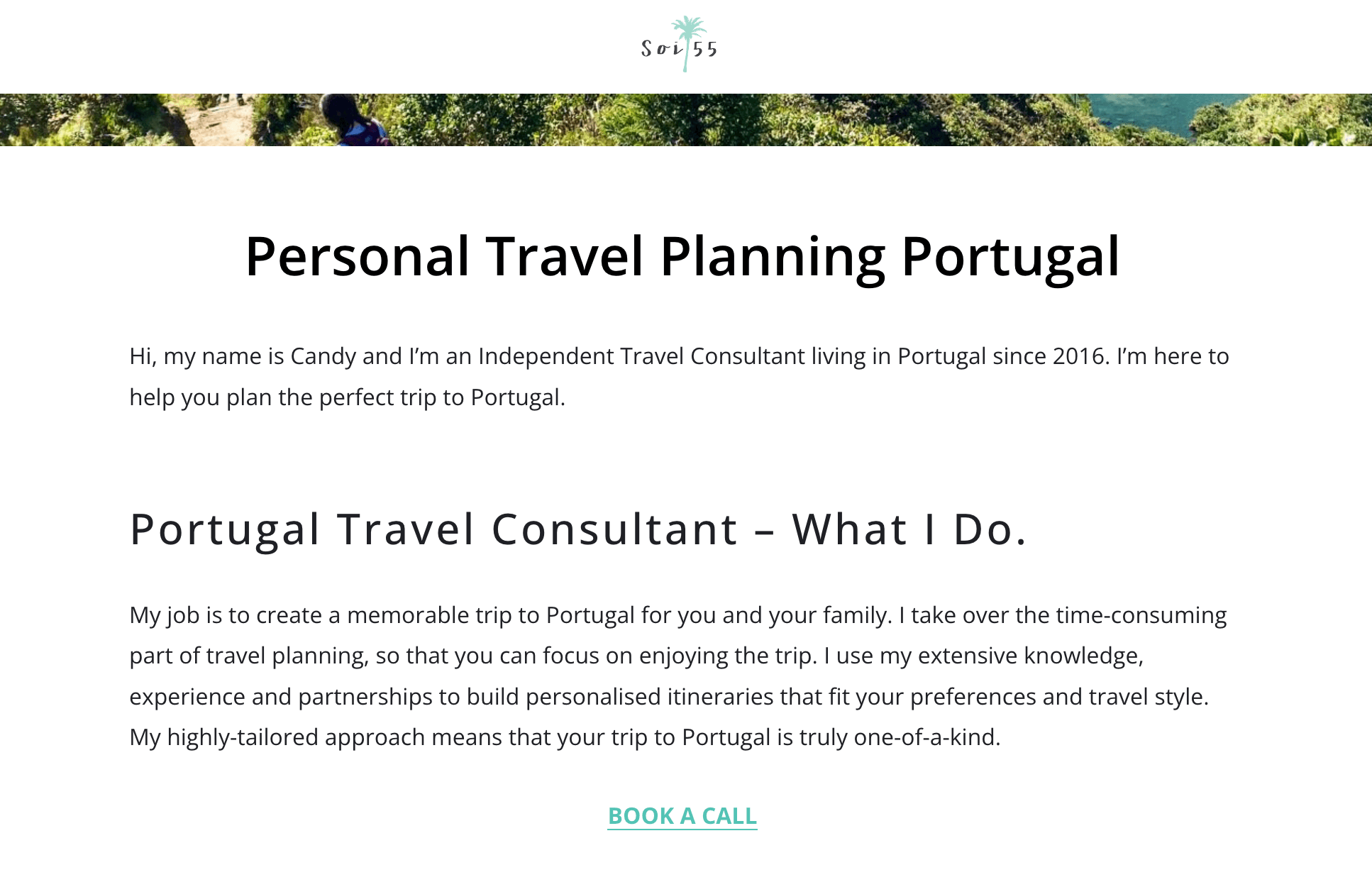 Soi55 offers personal travel planning services to people coming to Portugal Soi55 personal travel planning Portugal services.