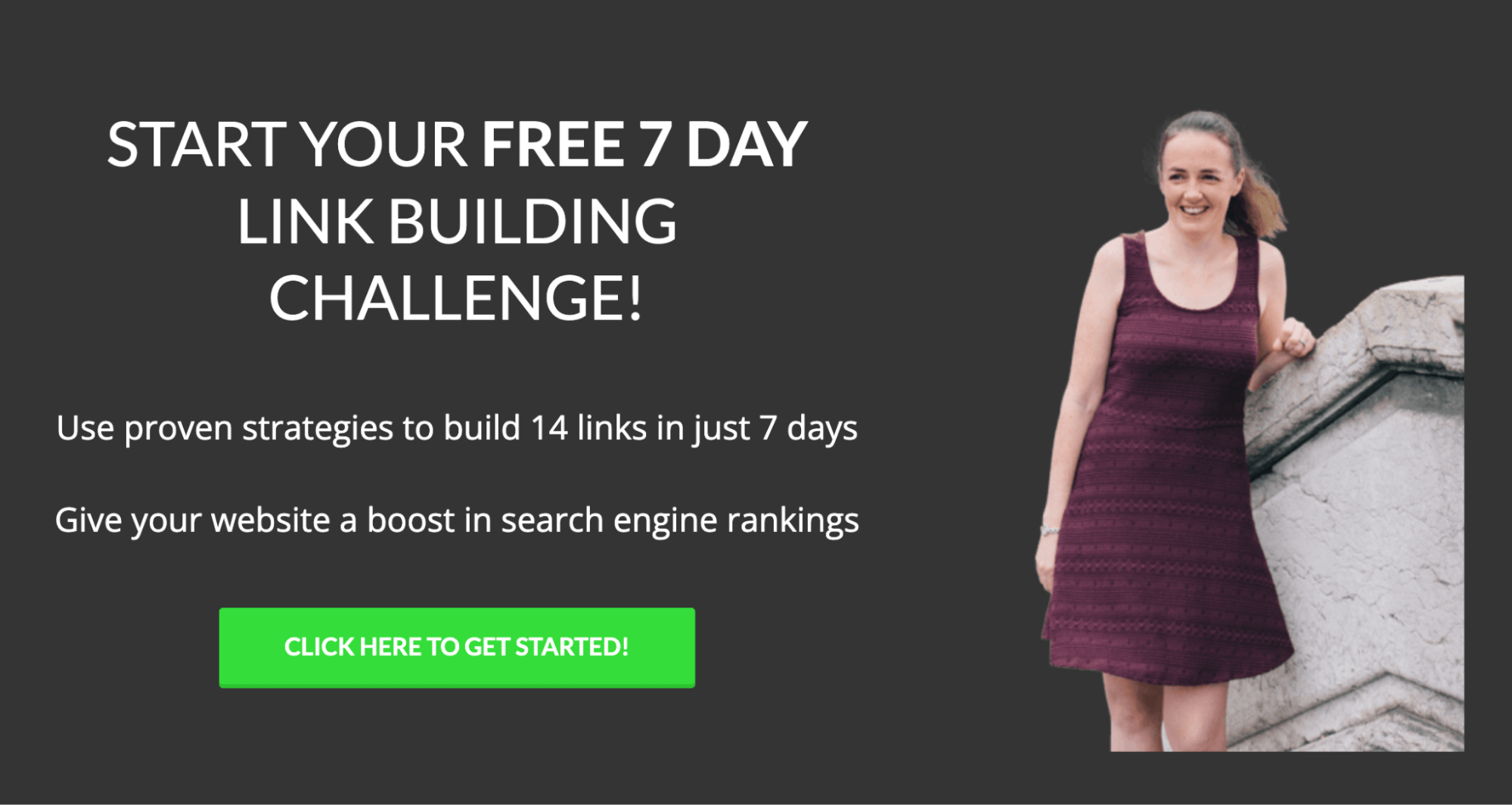 Sharon's email course on link building Digital Nomad Wannabe
