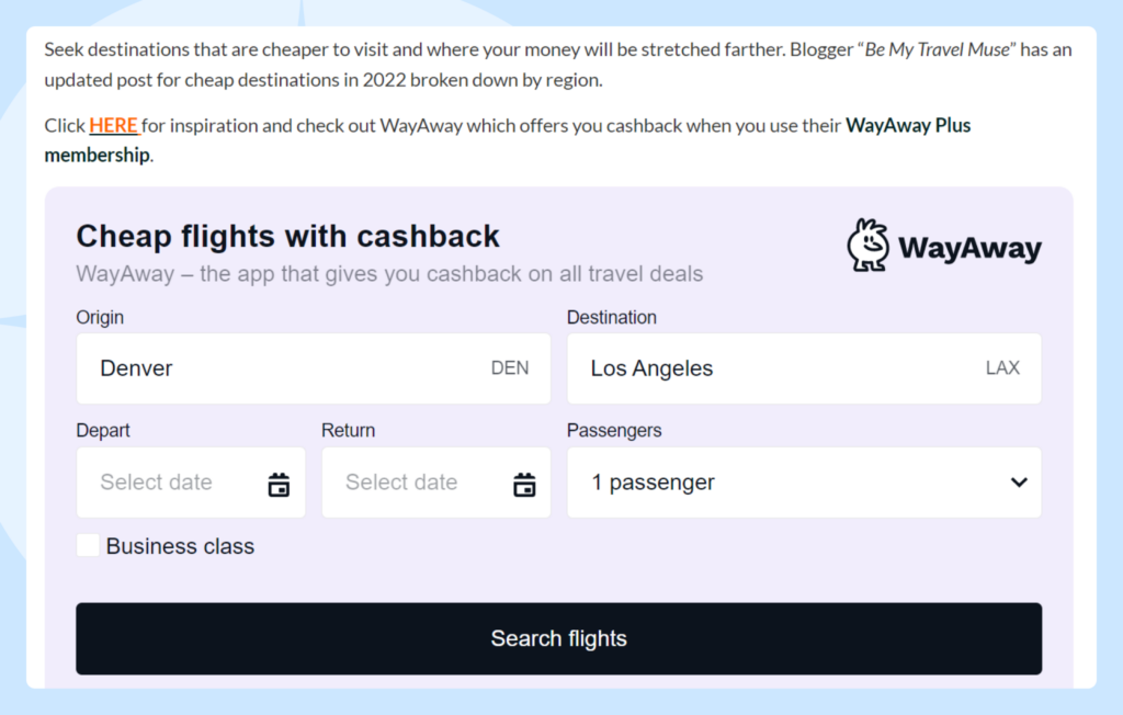 an example of a widget with context widget with extra context
